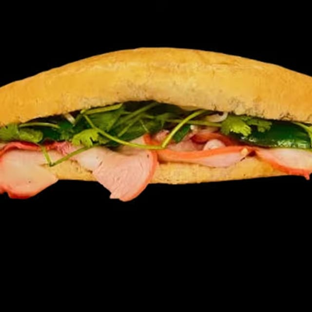 Red Pork Belly Banh Mi (Thit Do).