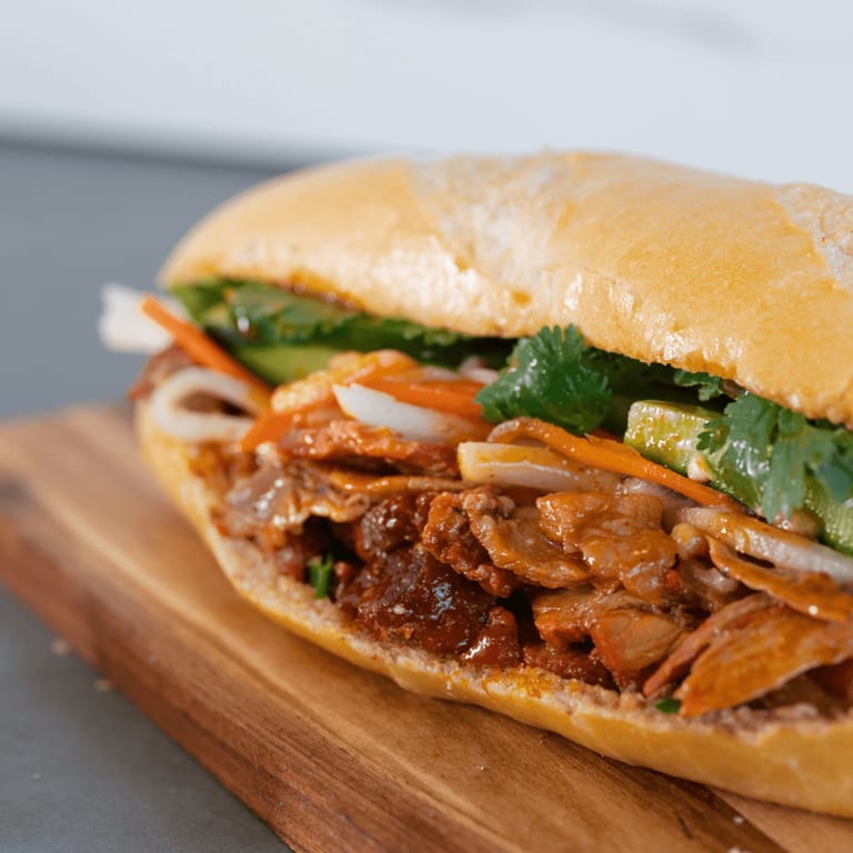 Delicious Banh Mi Sandwiches